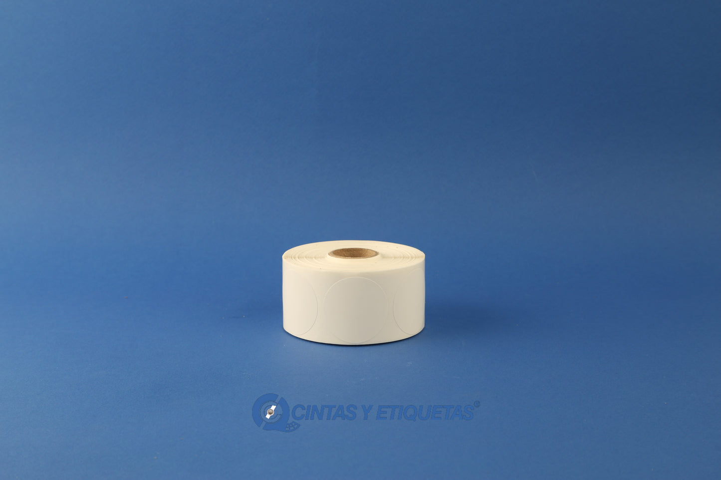 Rollo de Etiquetas Circulares 39mm (2.500 unds x rollo)