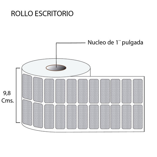 Rollo de Etiquetas VOID 46mmx18mm (5.000 unds x rollo)