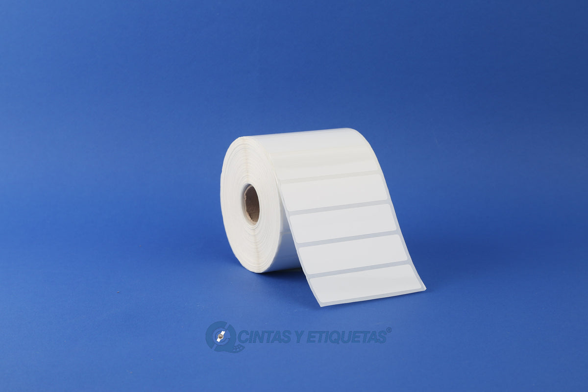 Tags En Rollo Rollo de Etiquetas 90mmx20mm (2.500 unds x rollo) – Cintas y Etiquetas SAS